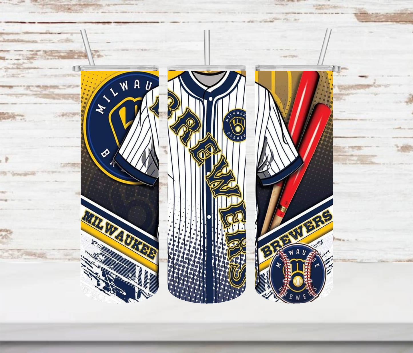 Brewers Jersey Tumbler