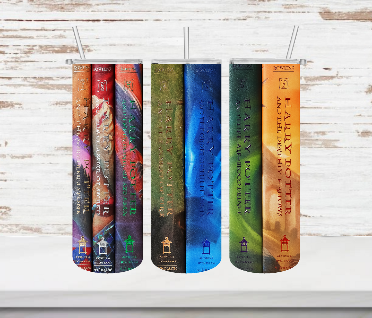 US Book Spine Collection Tumbler