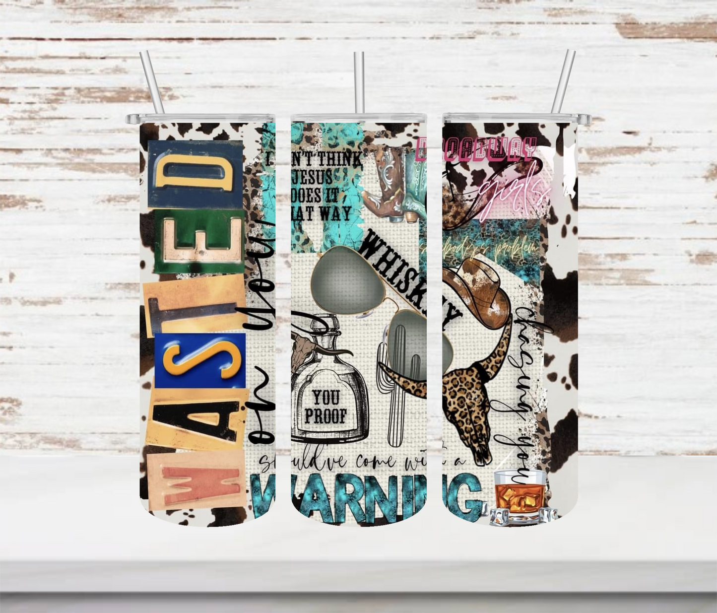 WASTED you proof Wallen Tumbler